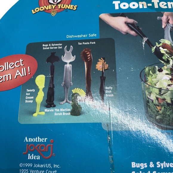 Looney Tunes Bugs & Sylvester Salad Server Set - Picture 4 of 4
